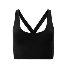 Girlfriend Collective Audrey cross back bra black L